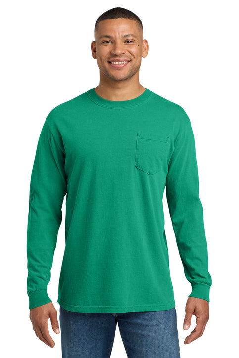 Comfort Colors ® Heavyweight Ring Spun Long Sleeve Pocket Tee