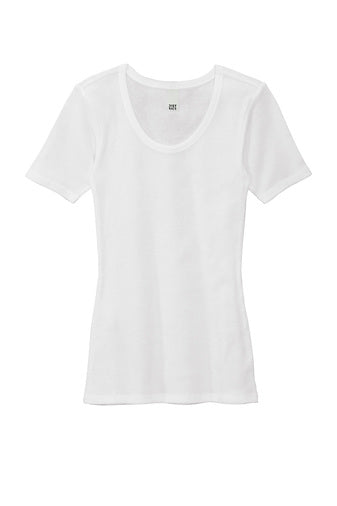 District® Women’s V.I.T.™ Rib Scoop Neck Tee