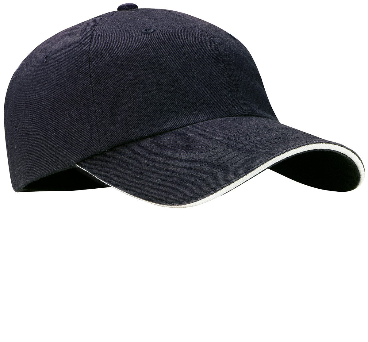 Port Authority® Sandwich Bill Cap with Striped Closure