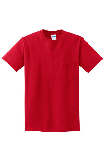 Gildan® - Ultra Cotton® 100% Cotton T-Shirt with Pocket