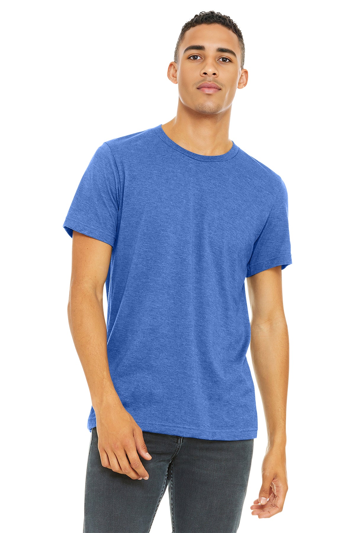 BELLA+CANVAS ® Unisex Heather CVC Short Sleeve Tee