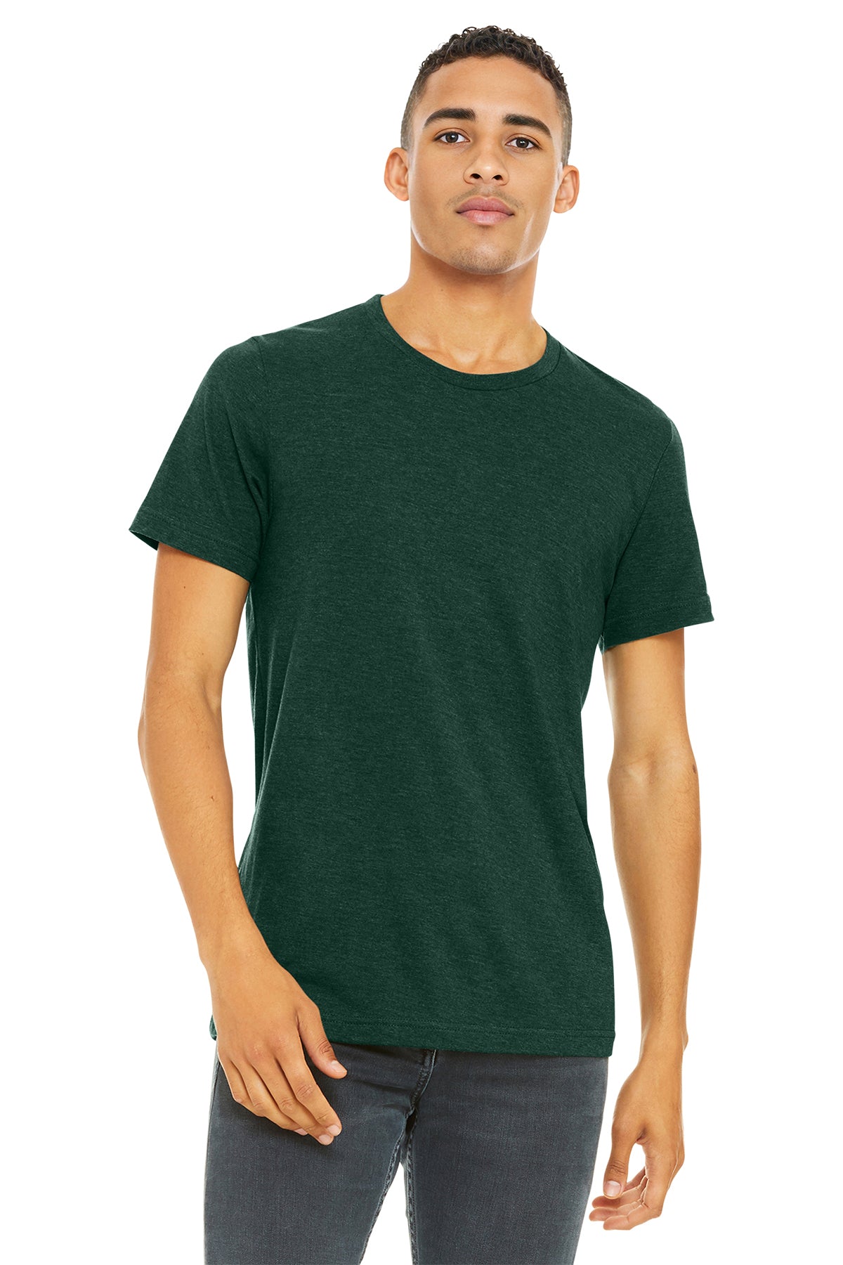BELLA+CANVAS ® Unisex Heather CVC Short Sleeve Tee
