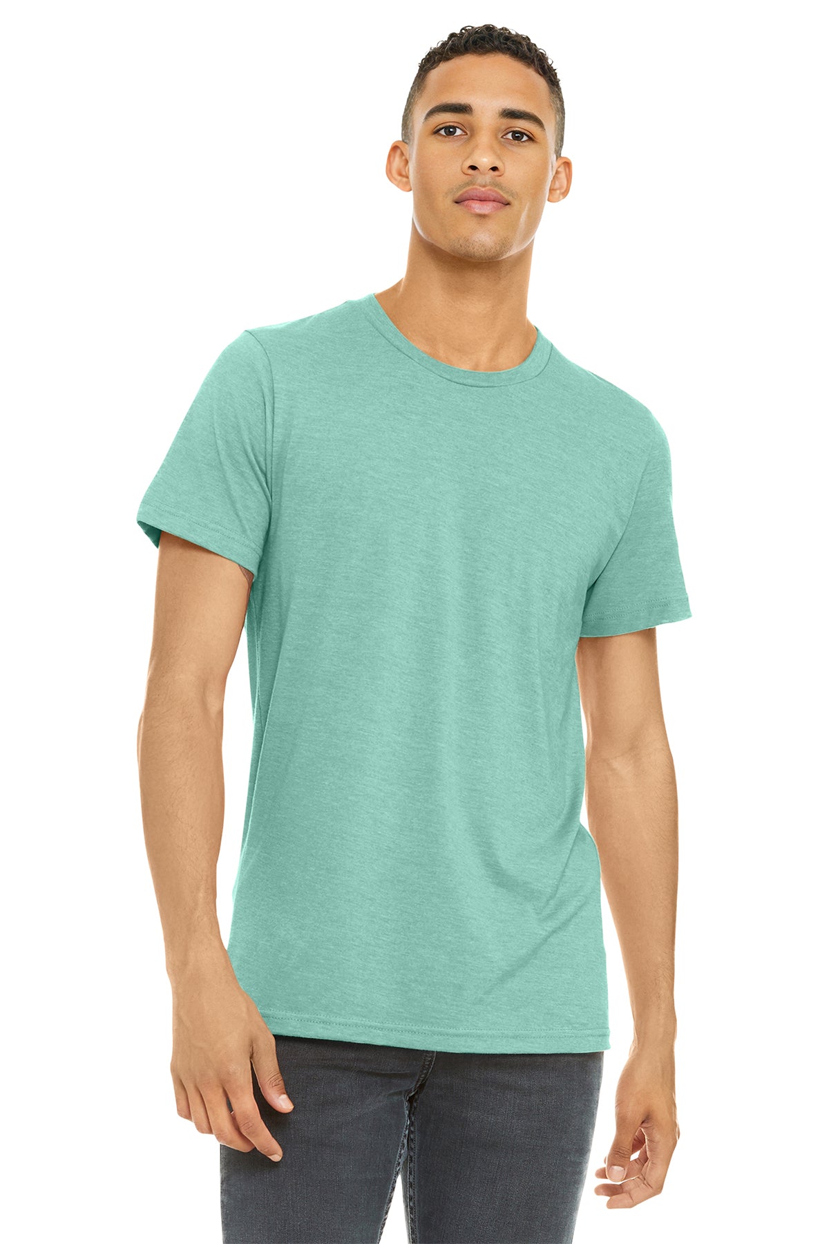BELLA+CANVAS ® Unisex Heather CVC Short Sleeve Tee