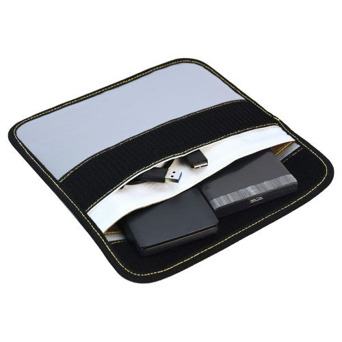 Signal blocking pouch (Fits up 9"x6" tablet, cell phone & hard drive)