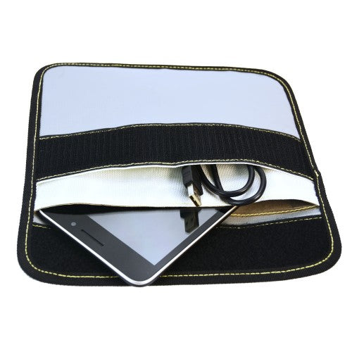 Signal blocking pouch (Fits up 9"x6" tablet, cell phone & hard drive)