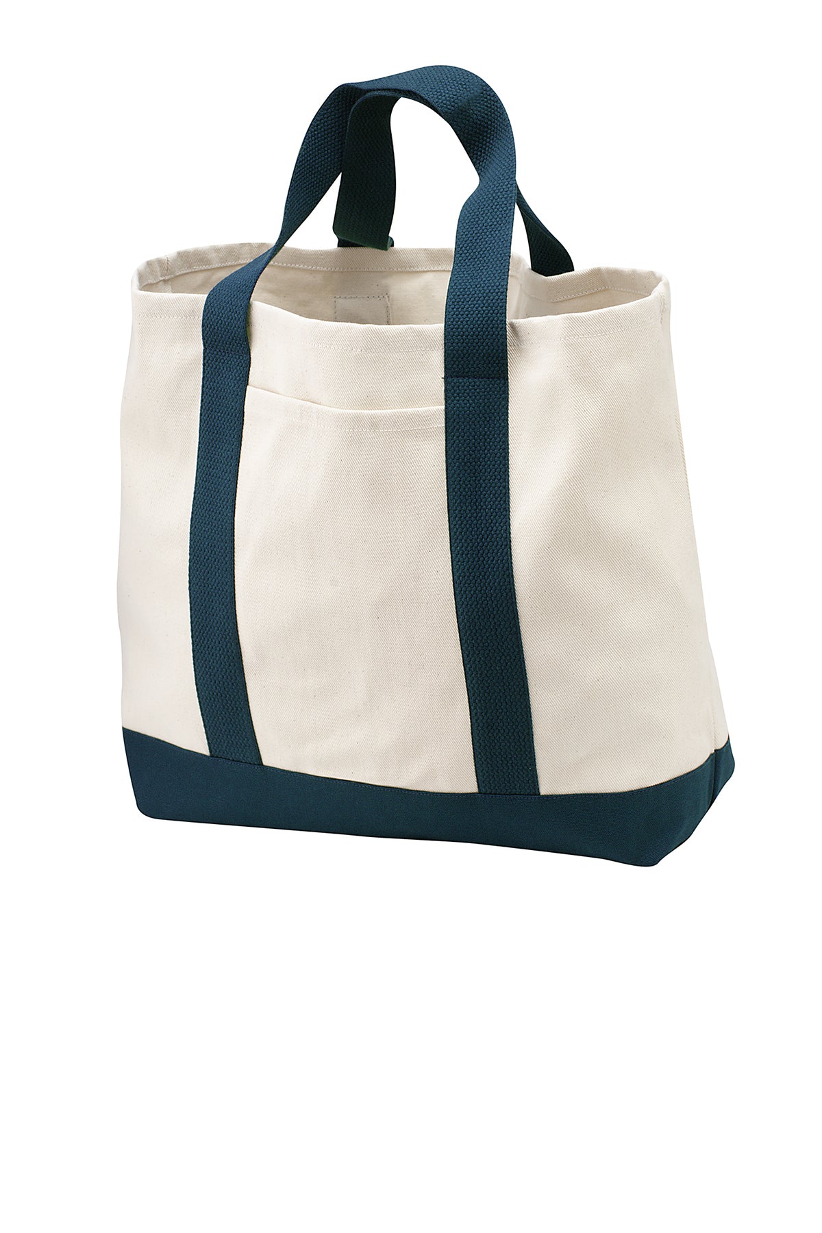 Port Authority® Ideal Twill Two-Tone Shopping Tote
