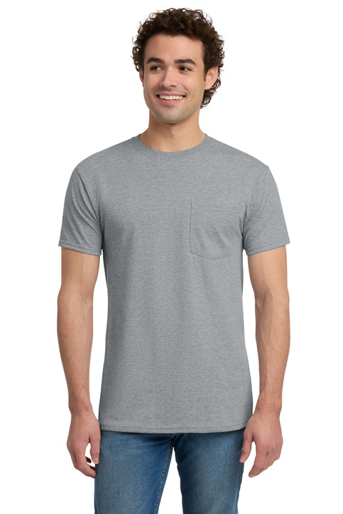 JERZEES® - Dri-Power® Active 50/50 Cotton/Poly Pocket T-Shirt