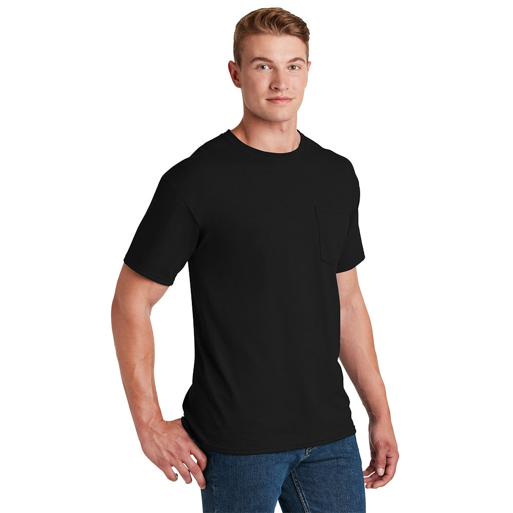 JERZEES® - Dri-Power® Active 50/50 Cotton/Poly Pocket T-Shirt