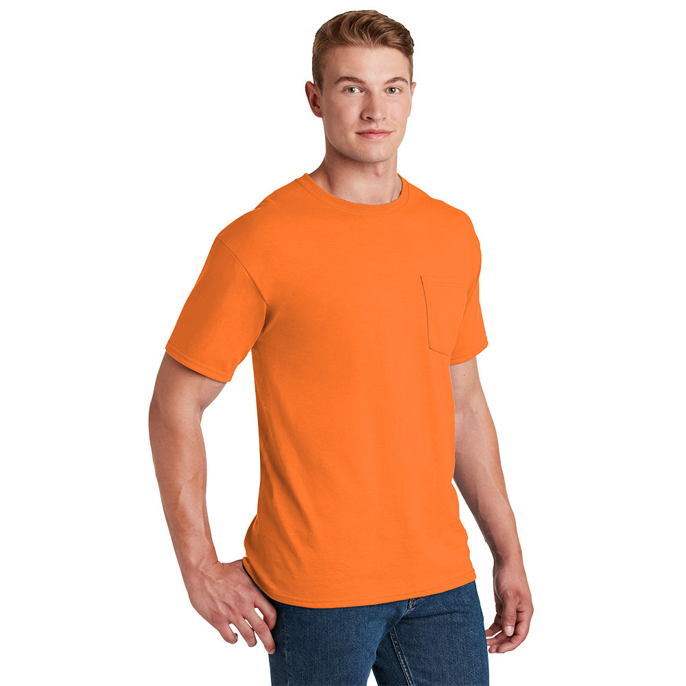 JERZEES® - Dri-Power® Active 50/50 Cotton/Poly Pocket T-Shirt