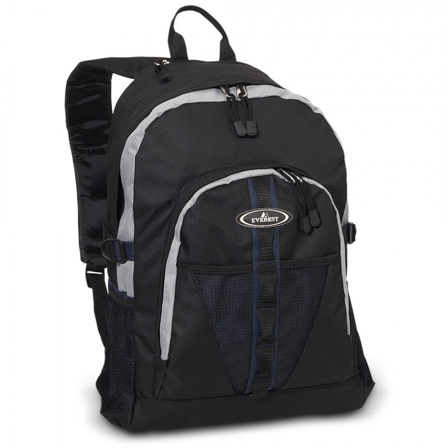 Backpack W/ Dual Mesh Pockets