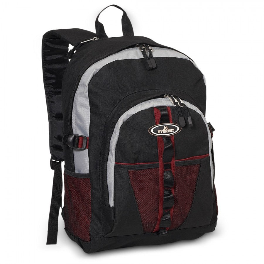 Backpack W/ Dual Mesh Pockets