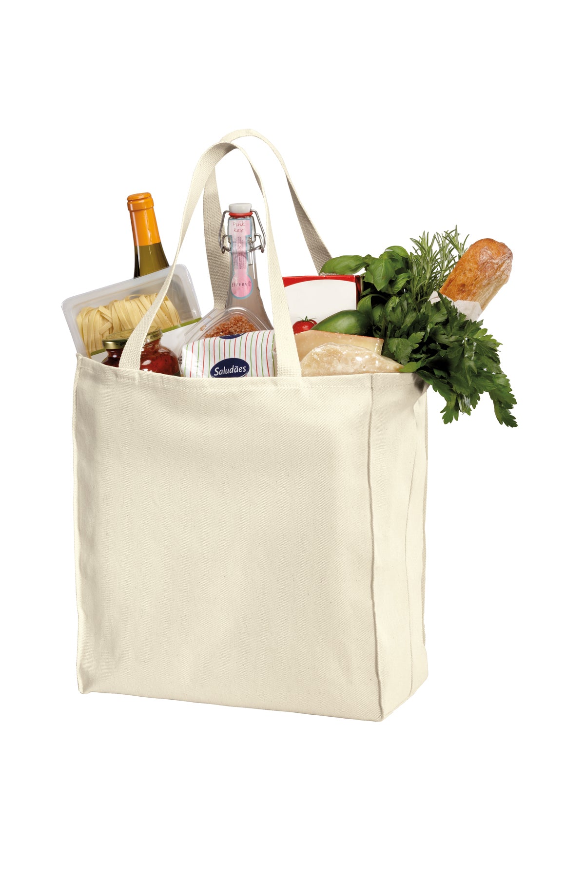 Port Authority® Ideal Twill Over-the-Shoulder Grocery Tote