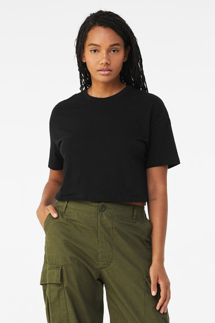 BELLA+CANVAS® Women’s Jersey Crop Tee