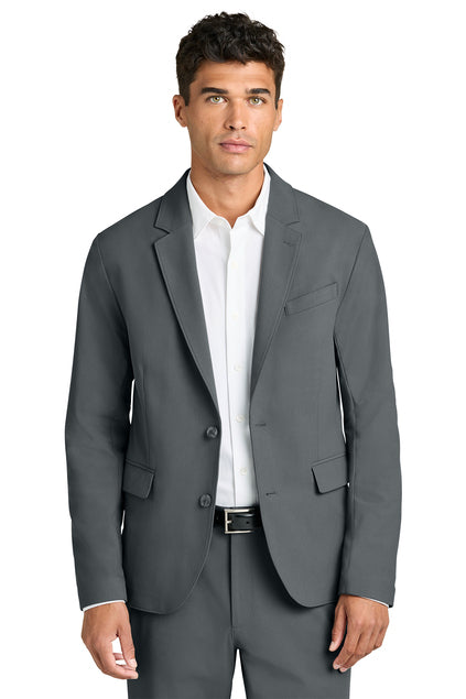 Mens gray coat and suit USA