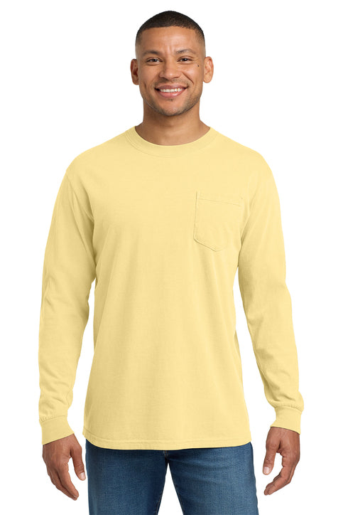 Comfort Colors ® Heavyweight Ring Spun Long Sleeve Pocket Tee