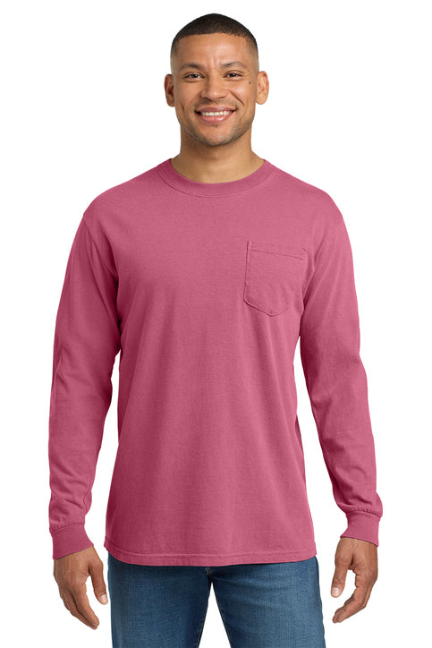 Comfort Colors ® Heavyweight Ring Spun Long Sleeve Pocket Tee