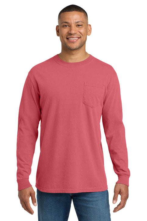 Comfort Colors ® Heavyweight Ring Spun Long Sleeve Pocket Tee
