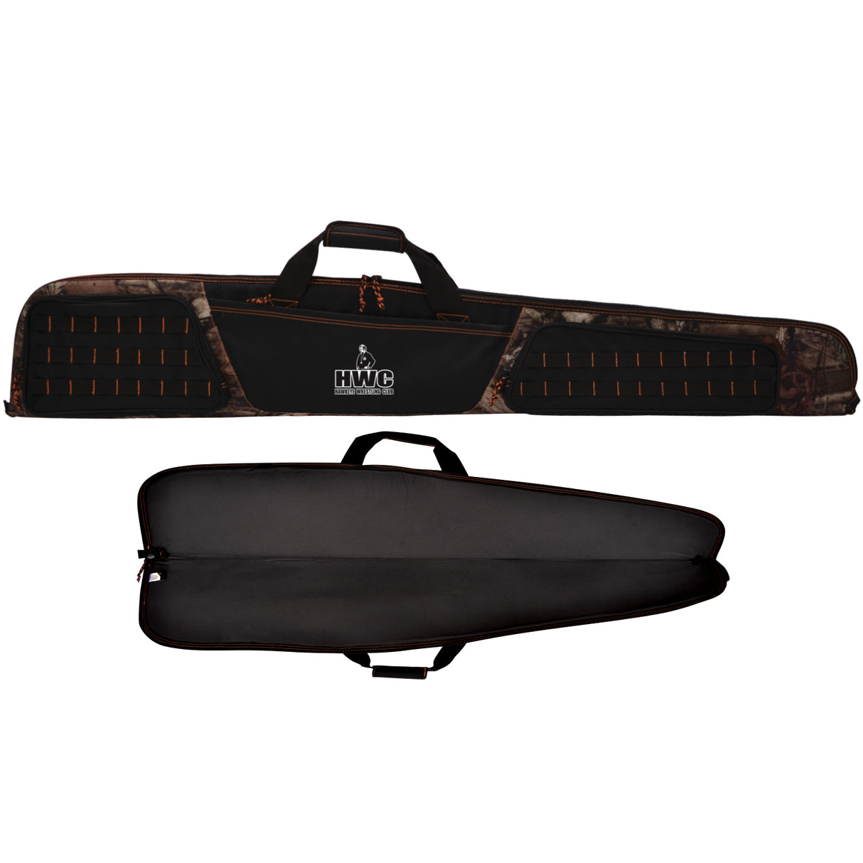 Camouflage black shotgun bag / weapon case USA
