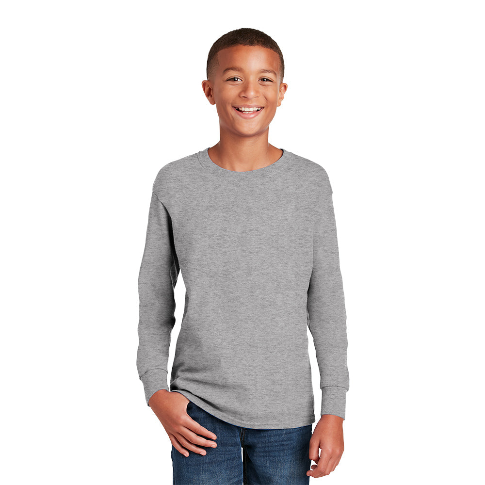Gildan® Youth Heavy Cotton™ 100% Cotton Long Sleeve T-Shirt
