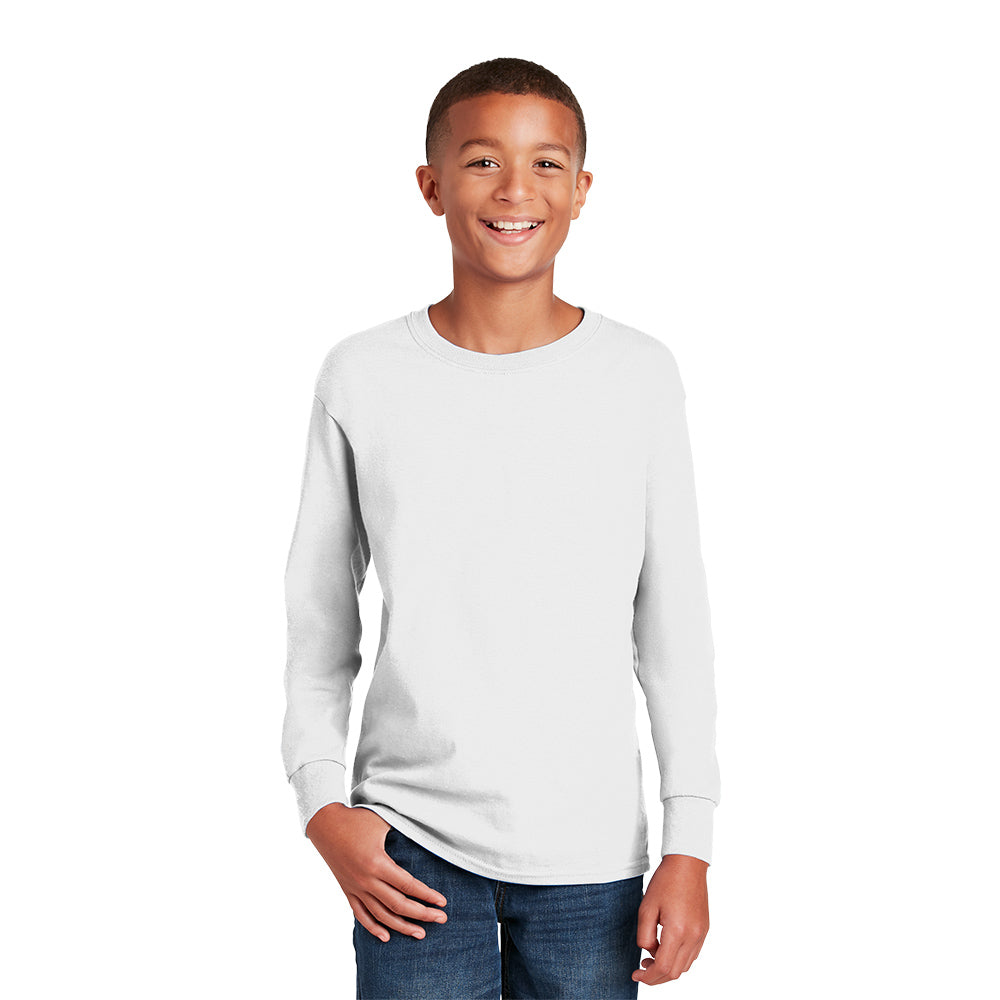 Gildan® Youth Heavy Cotton™ 100% Cotton Long Sleeve T-Shirt