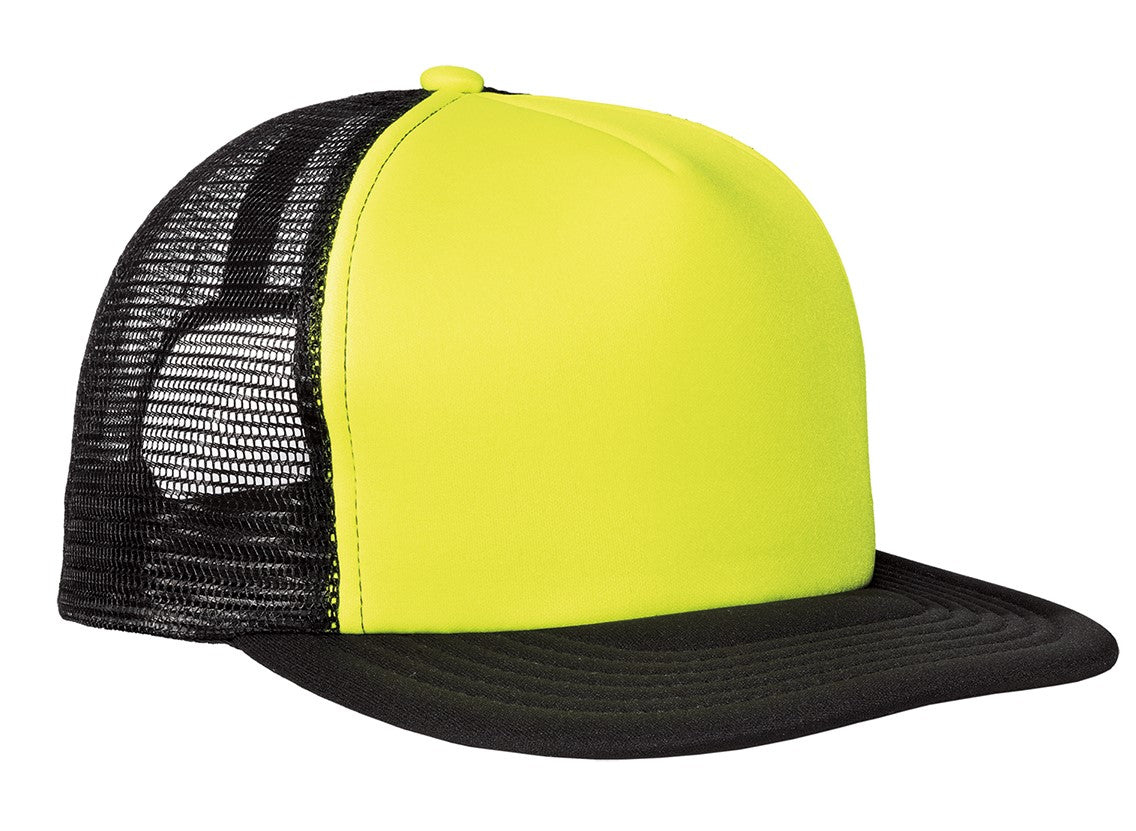 District ® Flat Bill Snapback Trucker Cap