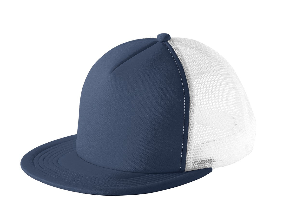 District ® Flat Bill Snapback Trucker Cap