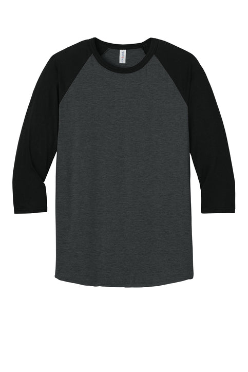 Jerzees® Unisex Premium Blend Combed Ring Spun 3/4-Sleeve Raglan Tee