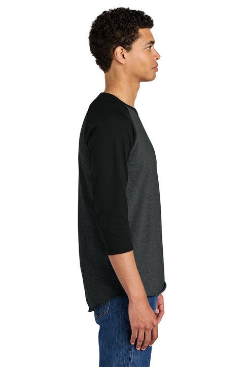 Jerzees® Unisex Premium Blend Combed Ring Spun 3/4-Sleeve Raglan Tee