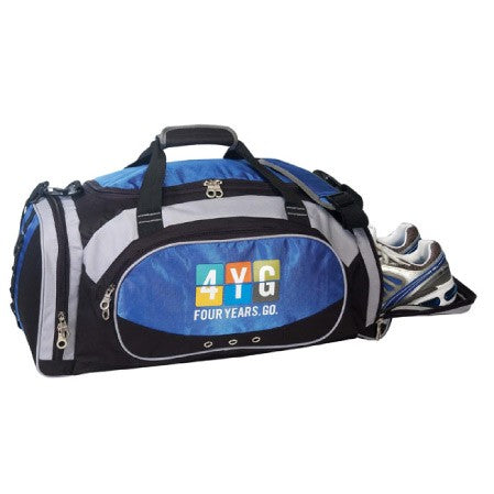 Deluxe Poly Duffel Bag W/ Shoe Storage