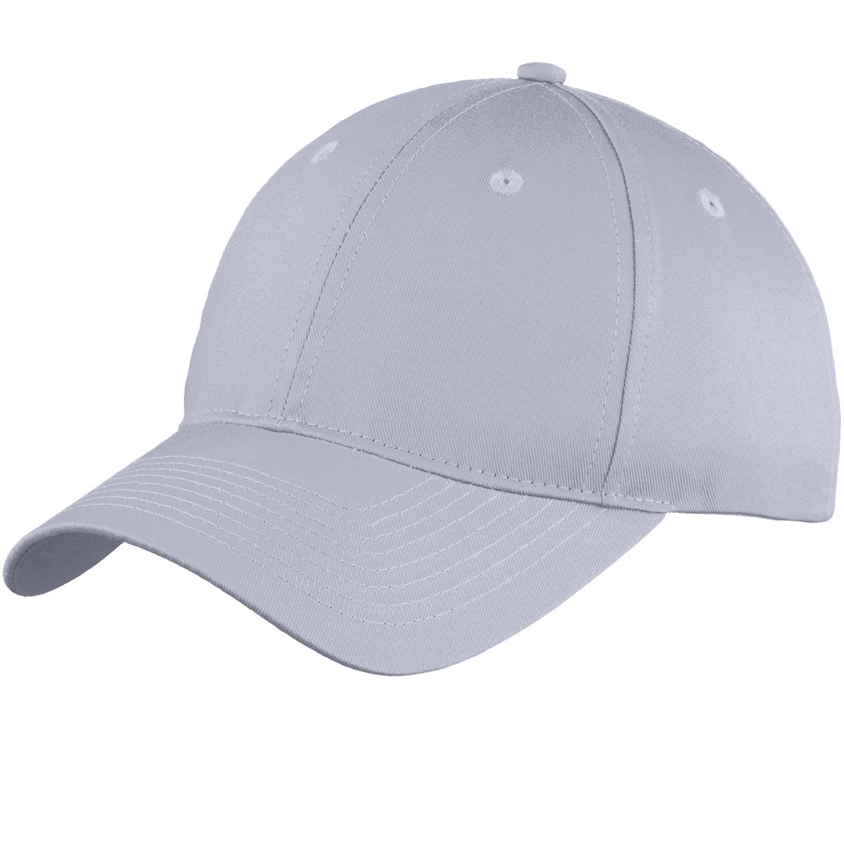 Port & Company® Youth Six-Panel Unstructured Twill Cap