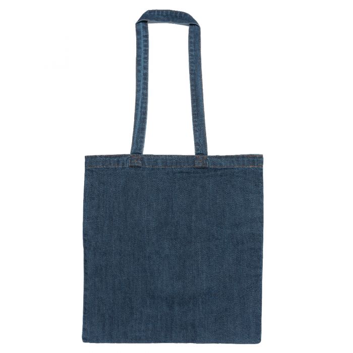 Cotton Denim Tote Bag