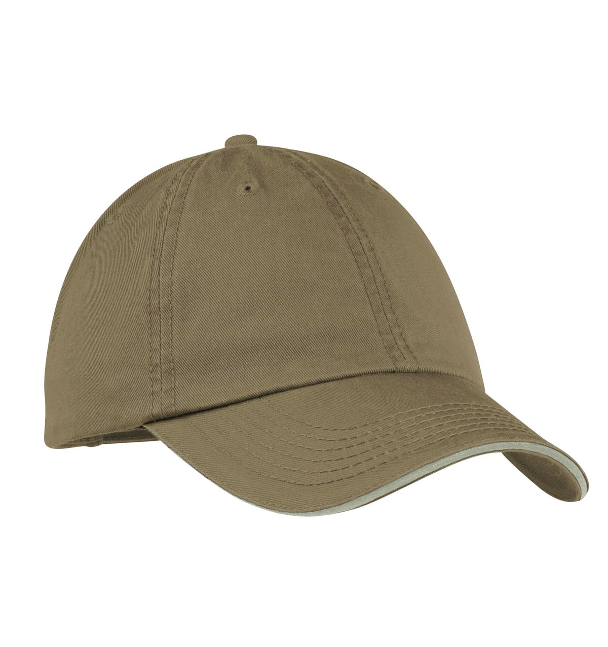 Port & Company® - Washed Twill Sandwich Bill Cap