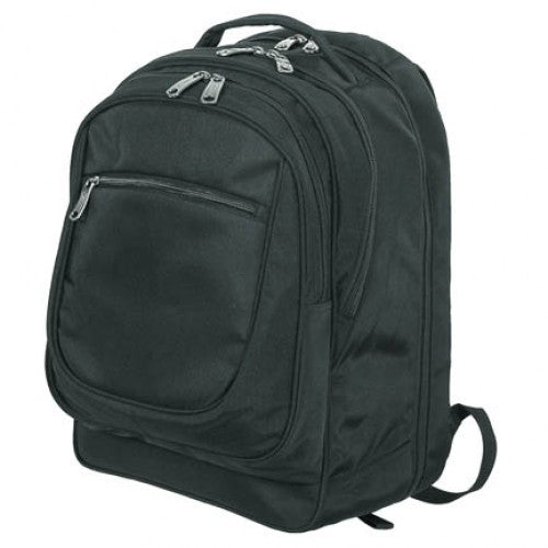 Black backpack background USA