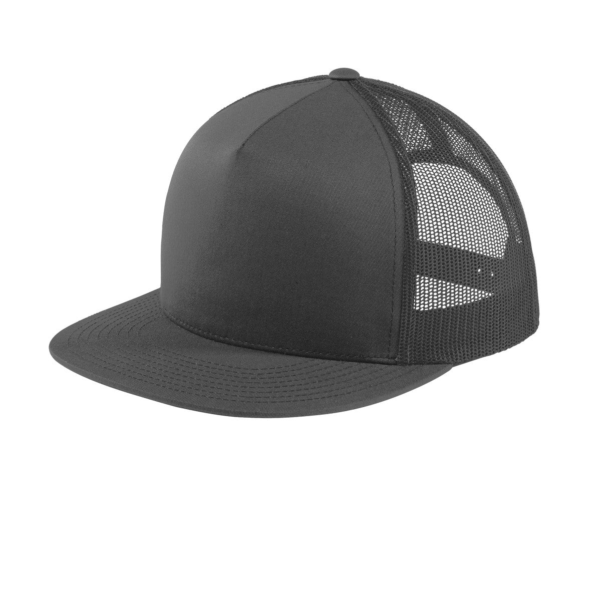 Sport-Tek ® Yupoong ® 5-Panel Classic Trucker Mesh Back Cap