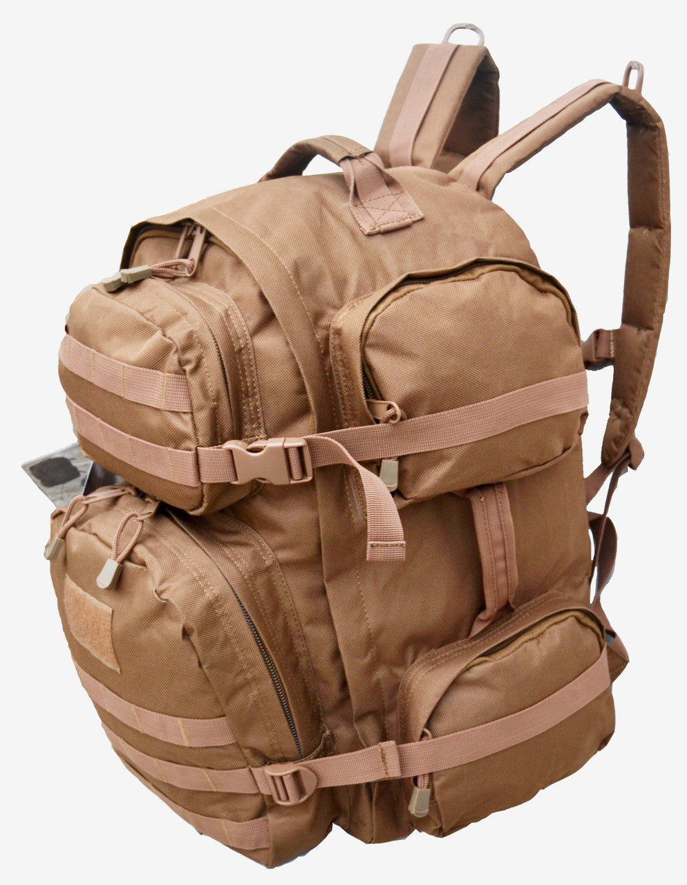 Tan Military Backpack