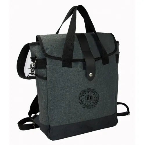 gray tote bags with strips