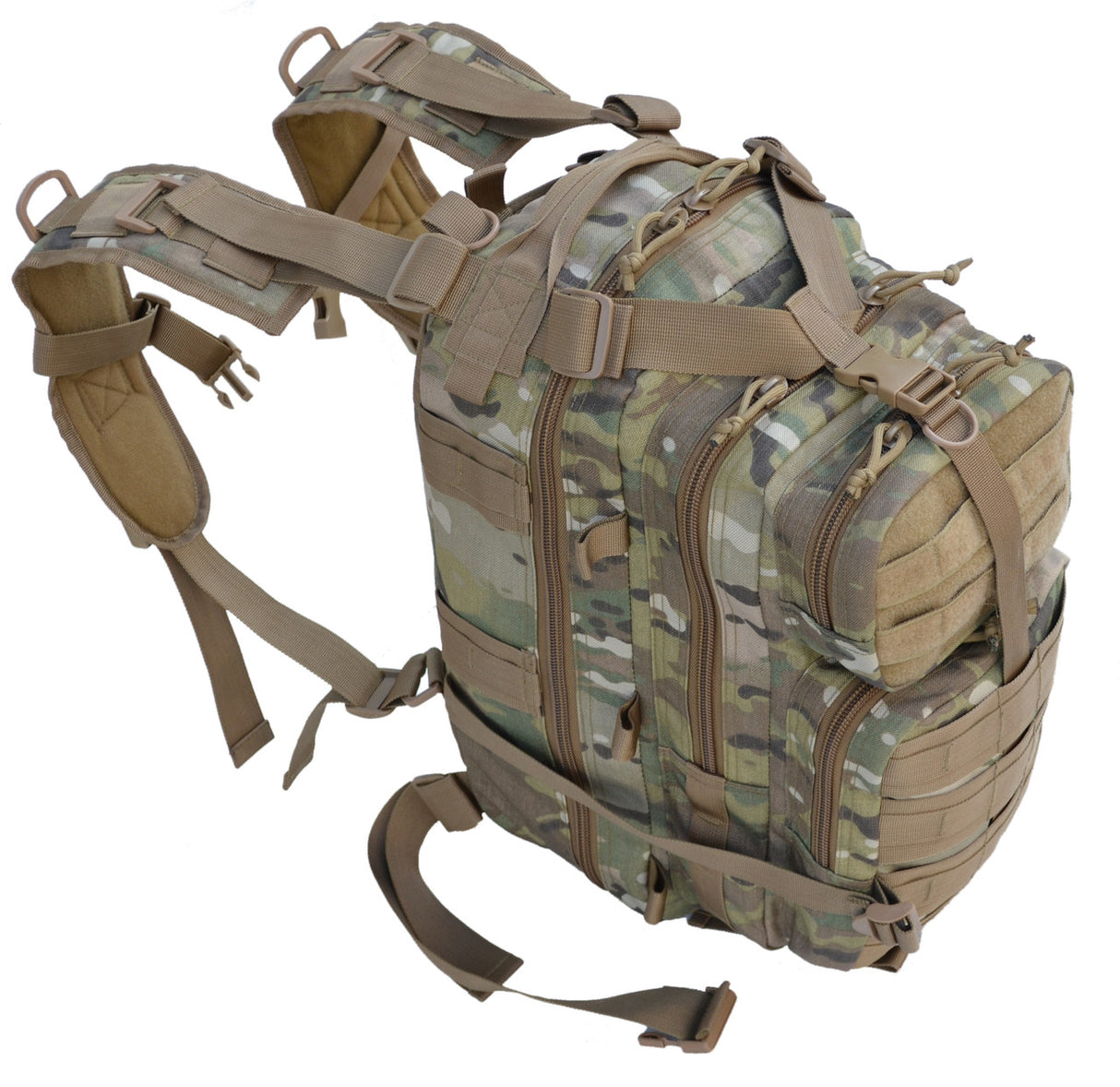 Camo Tactical 72 Hours Combat Rucksack Backpack