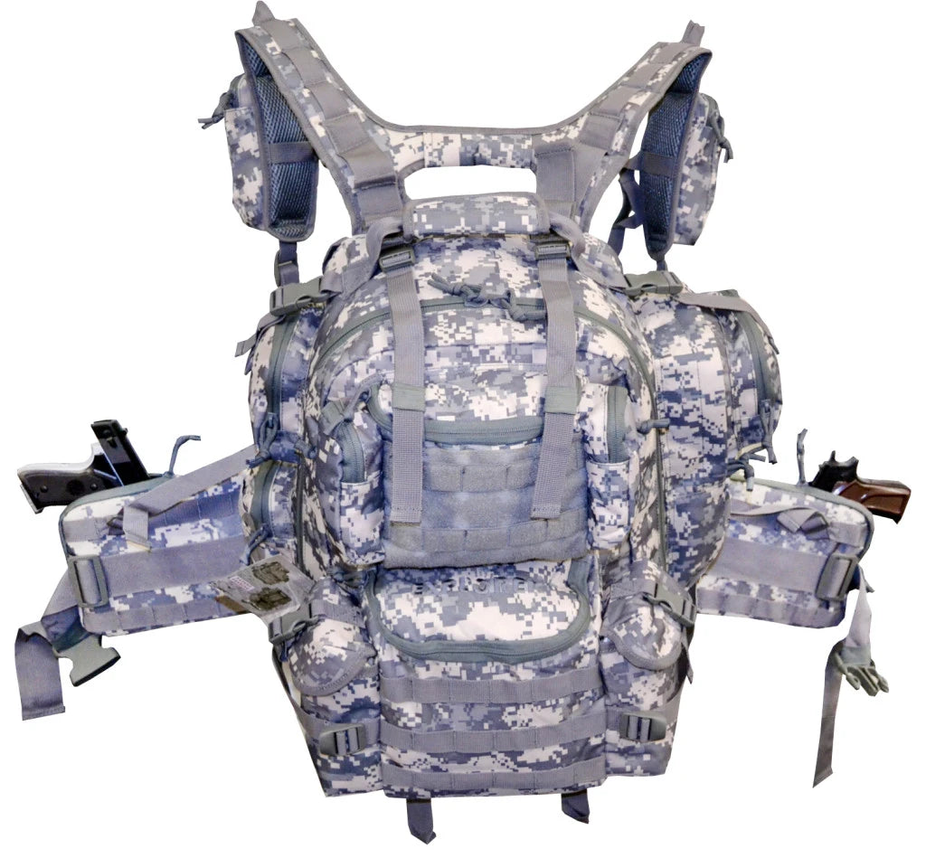 ACU Tactical Gun Concealment Backpack
