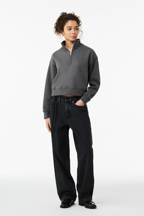 BELLA+CANVAS® Women’s 10-Ounce 1/2-Zip Pullover