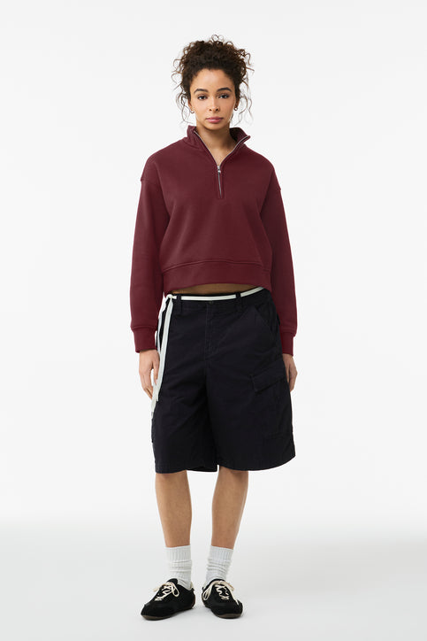 BELLA+CANVAS® Women’s 10-Ounce 1/2-Zip Pullover