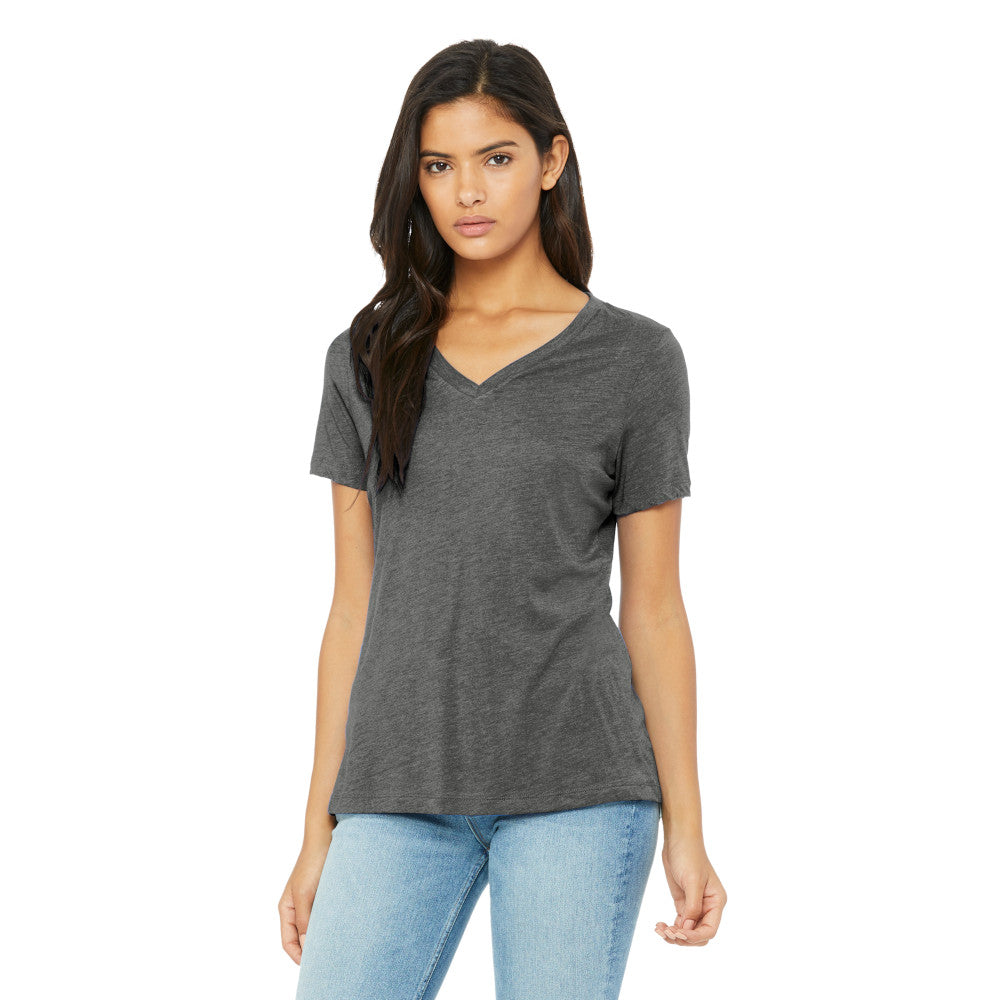 BELLA+CANVAS ® Women’s Relaxed Jersey Short Sleeve V-Neck Tee