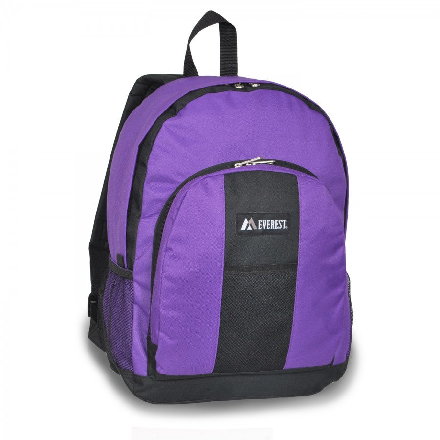 Backpack With Front And Side Pockets