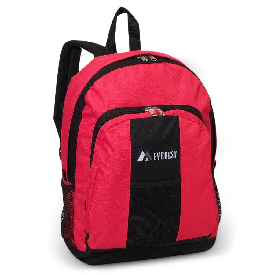 Backpack With Front And Side Pockets