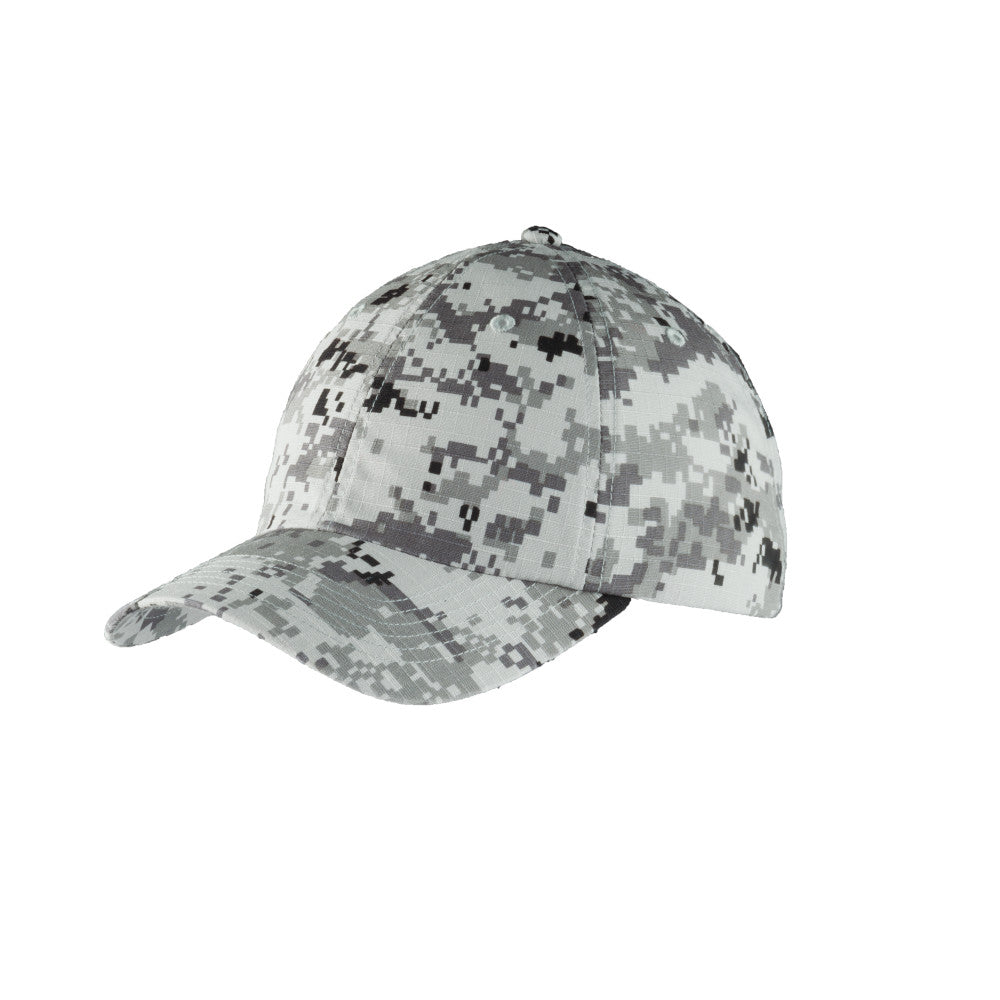 Port Authority® Digital Ripstop Camouflage Cap