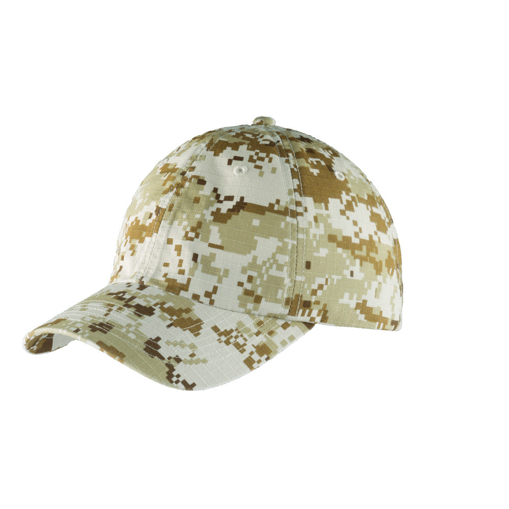 Port Authority® Digital Ripstop Camouflage Cap