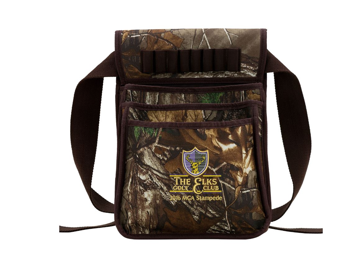 Camouflage brown fanny pack from duffelbags.com