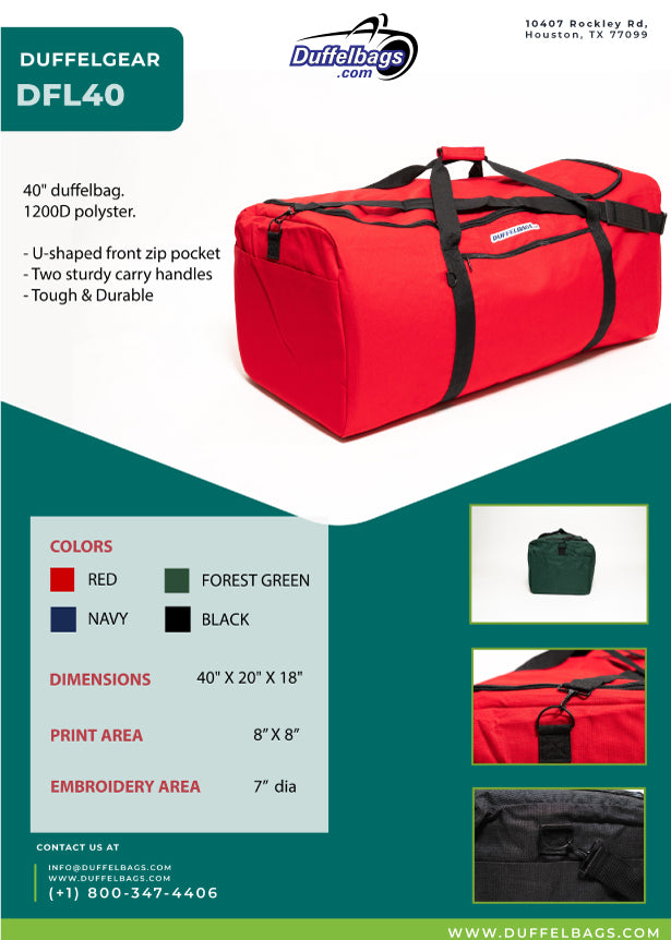 40" DuffelGear Grand Canyon Duffle Bag