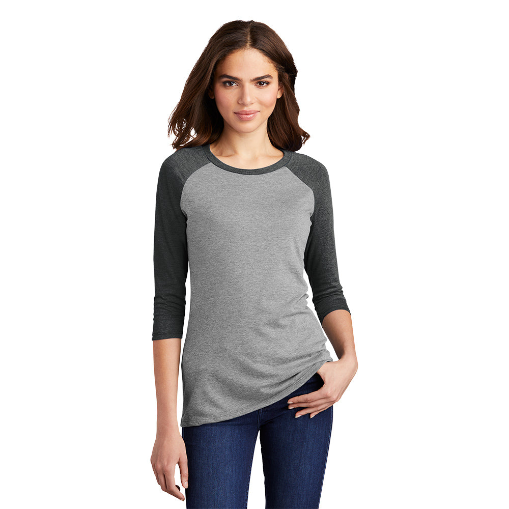 District ® Women’s Perfect Tri ® 3/4-Sleeve Raglan