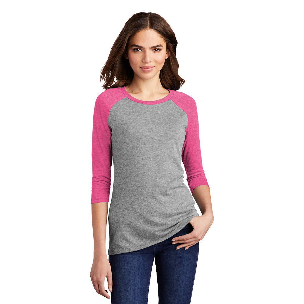 District ® Women’s Perfect Tri ® 3/4-Sleeve Raglan