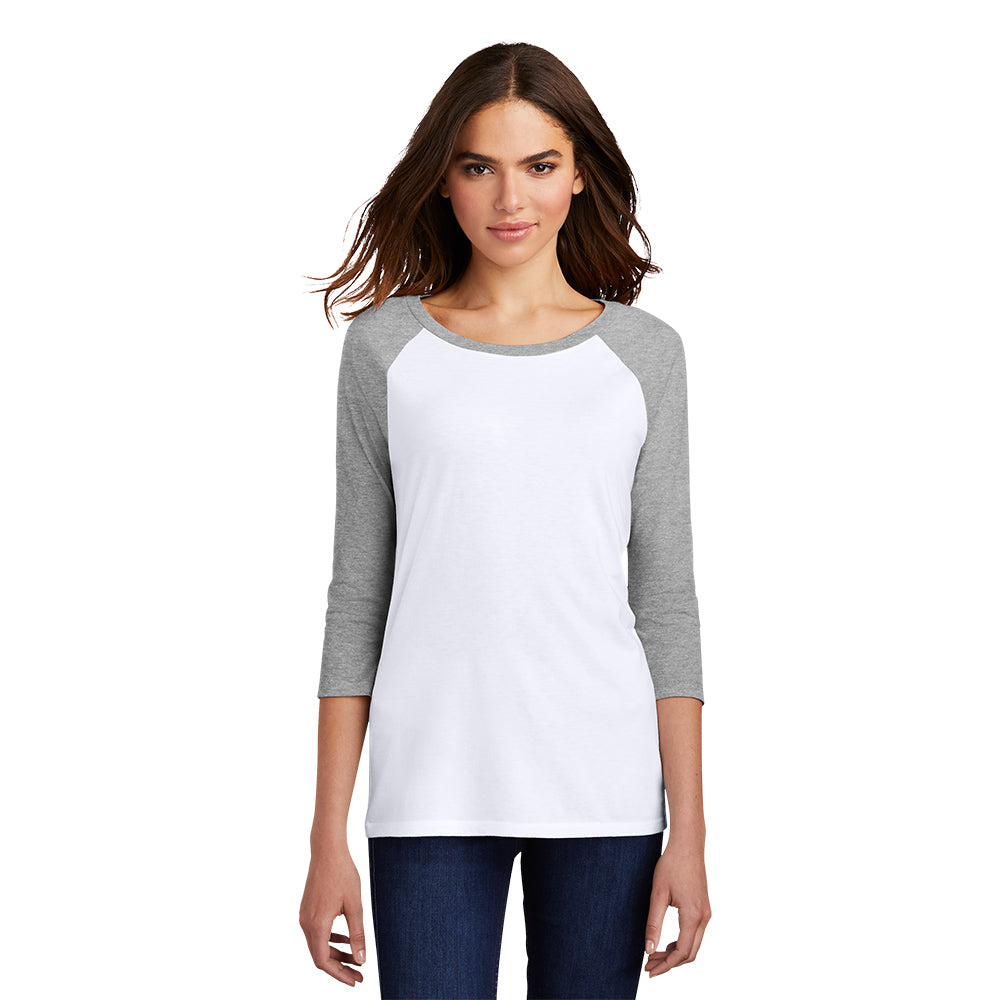 District ® Women’s Perfect Tri ® 3/4-Sleeve Raglan